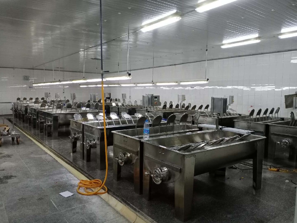 Fish processing production line